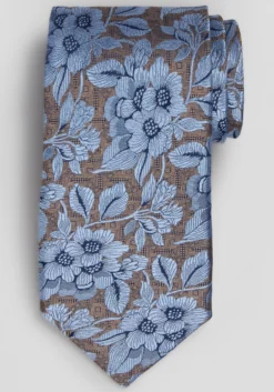 Reserve Collection Textured Floral Tie - Long