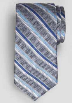 Reserve Collection Triple Texture Stripe Tie - Long
