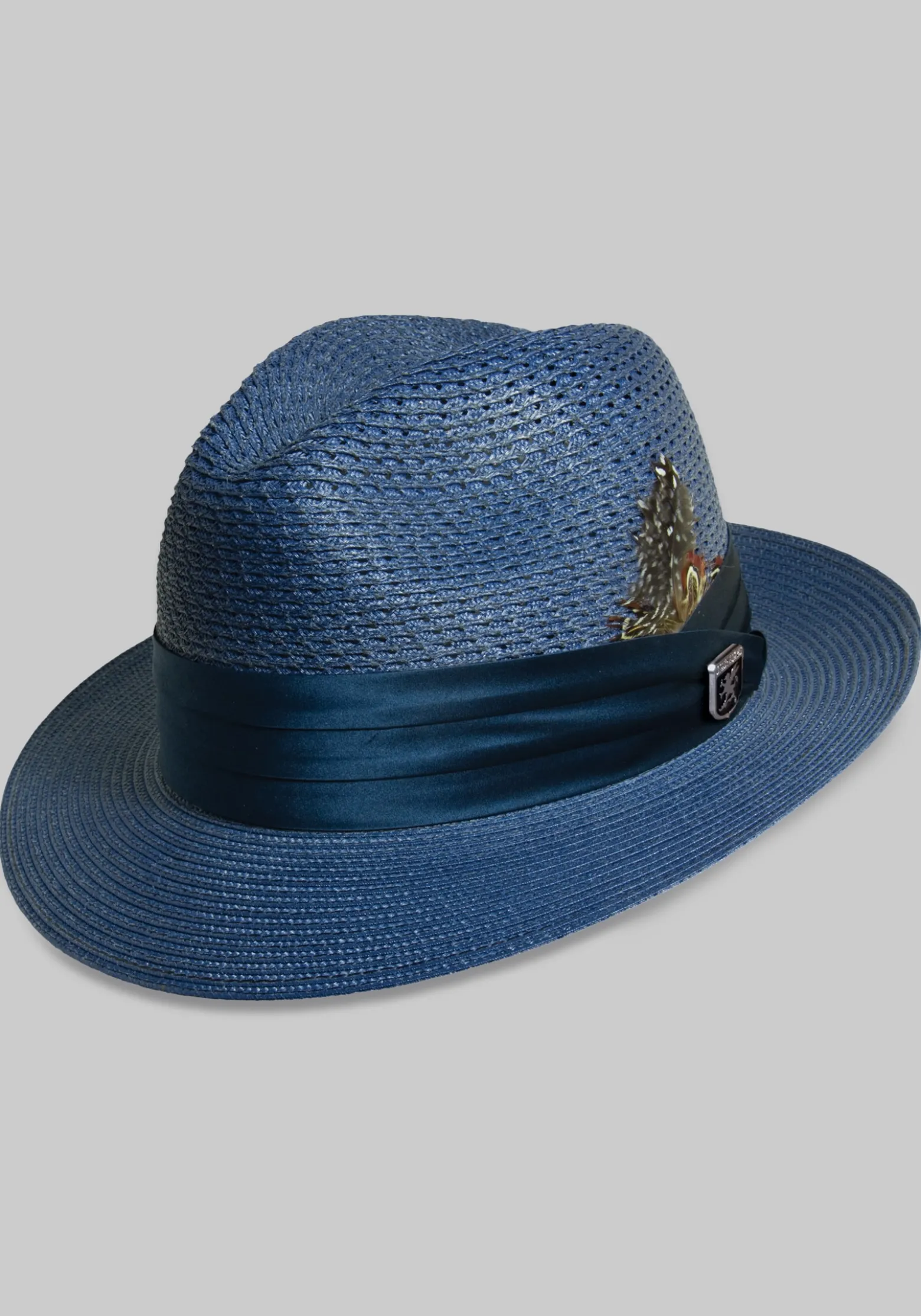 Stacy Adams Vented Braided Fedora