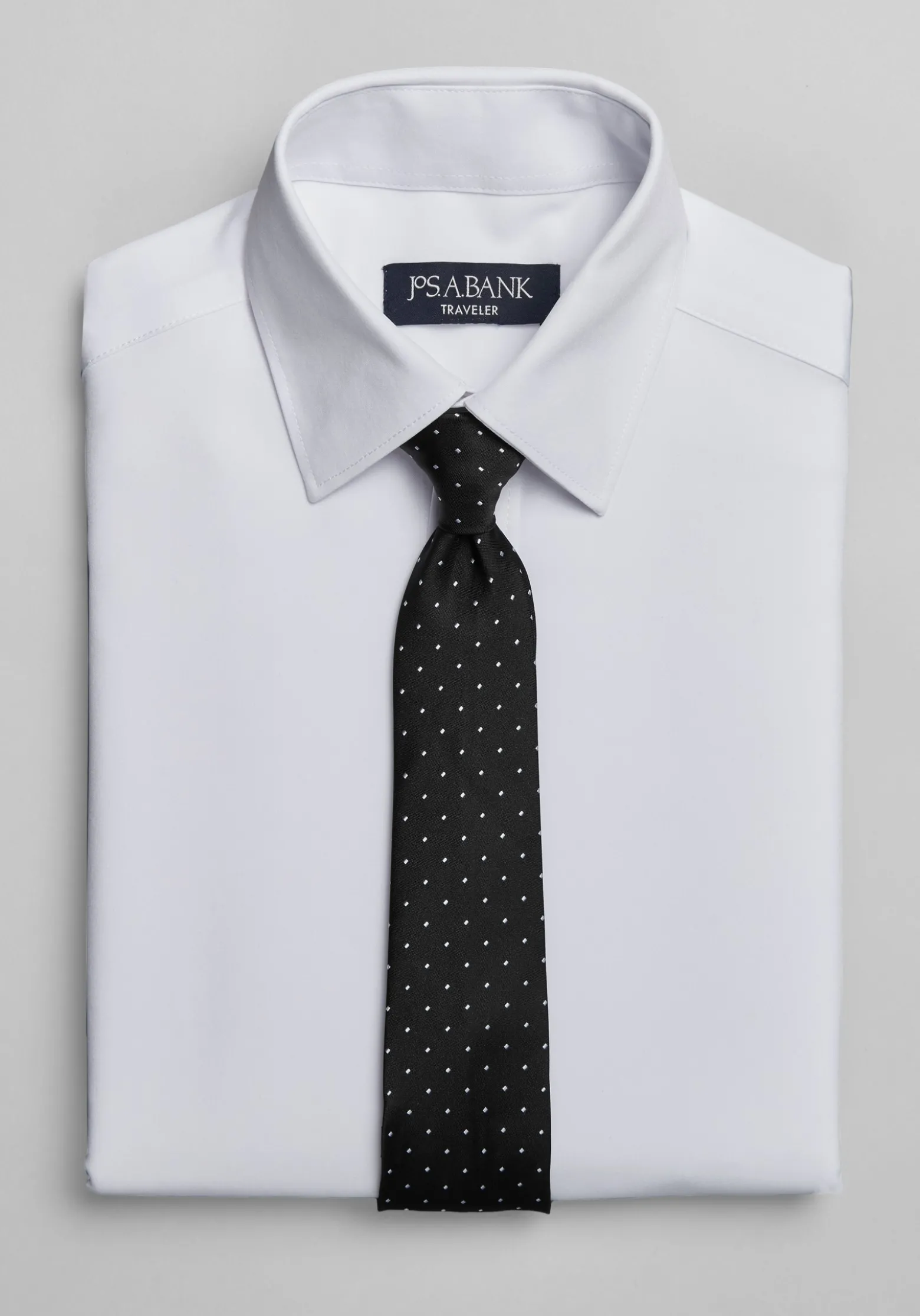 Traveler® Collection Boys Dress Shirt & Tie Set