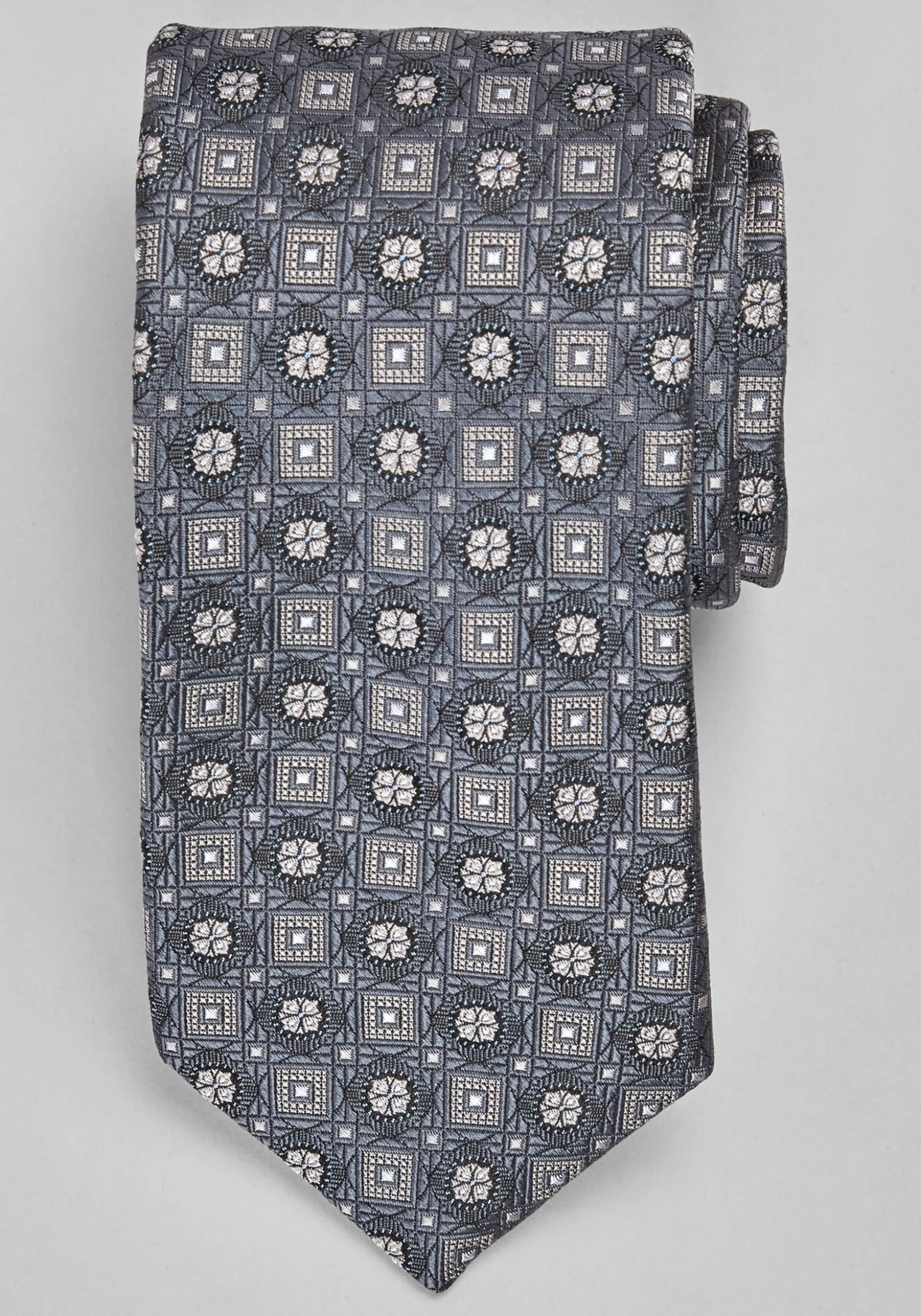 Traveler® Collection Medallion Tie - Big & Tall