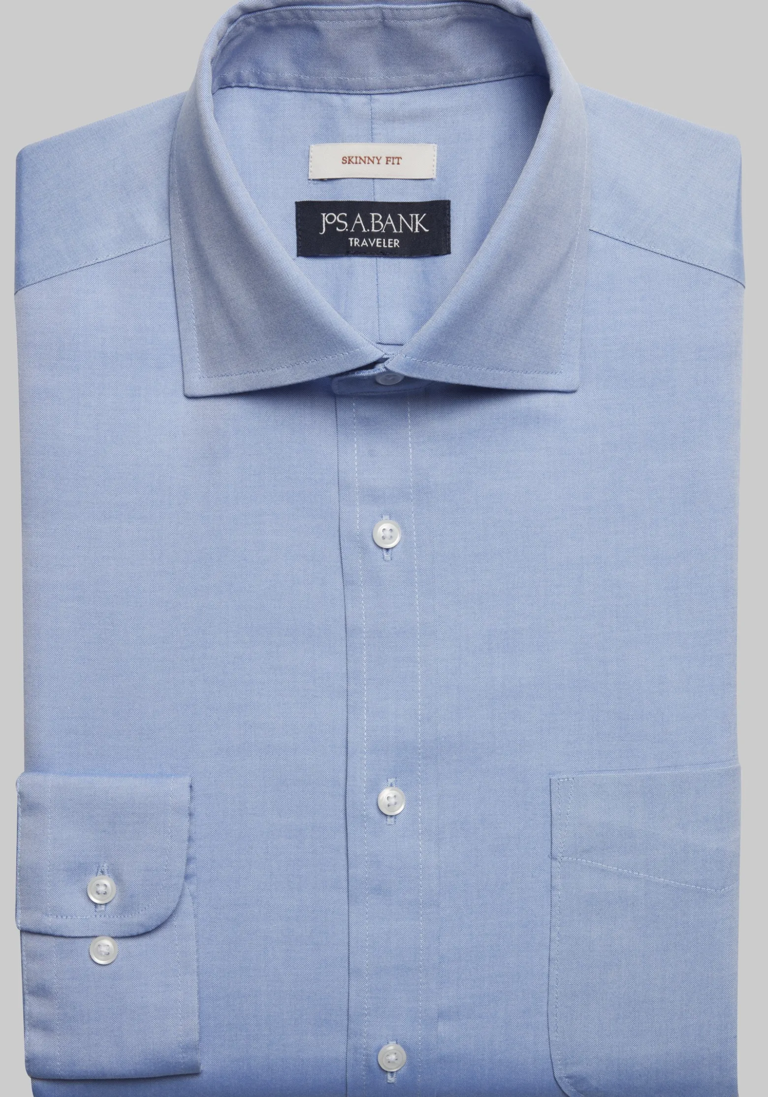 Traveler® Collection Skinny Fit Solid Dress Shirt