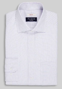 Traveler® Collection Slim Fit Spread Collar Dress Shirt