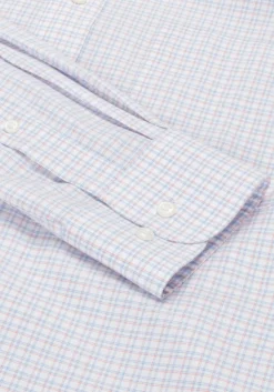 Traveler® Collection Slim Fit Button-Down Collar Plaid Dress Shirt