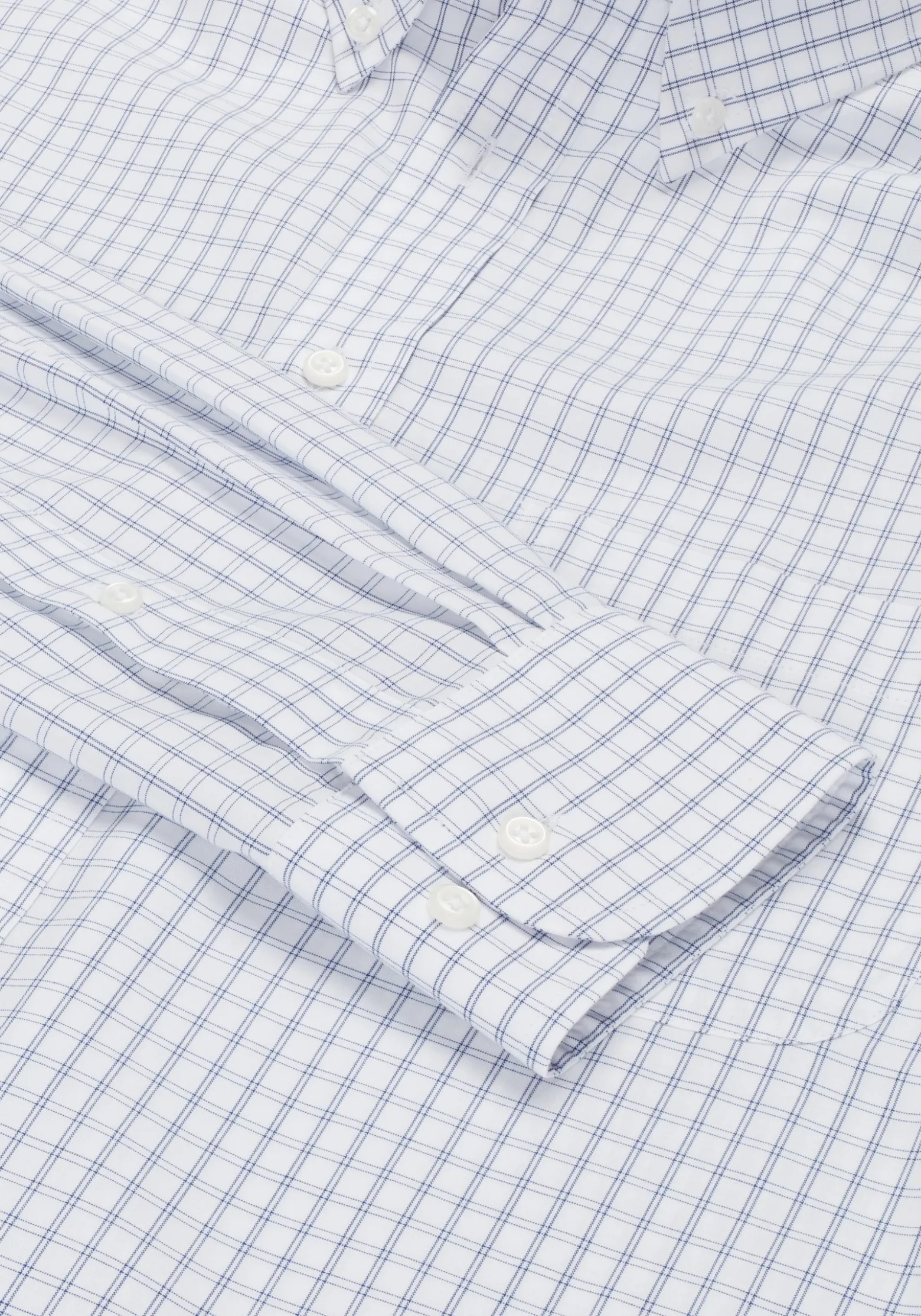 Traveler® Collection Slim Fit Button-Down Collar Grid Dress Shirt