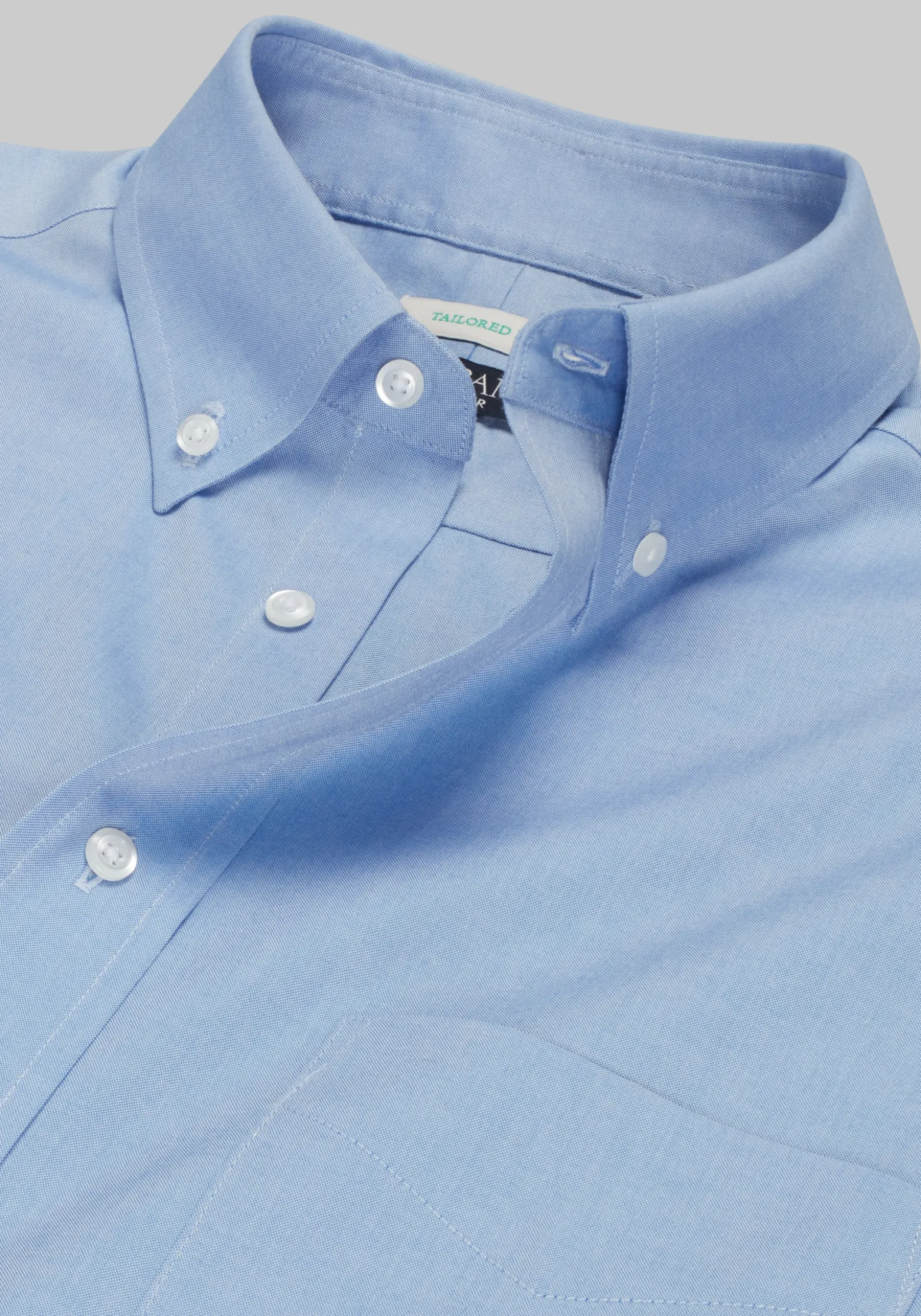 Traveler® Collection Tailored Fit Button-Down Collar Dress Shirt