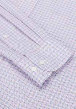 Traveler® Collection Tailored Fit Button-Down Collar Plaid Dress Shirt