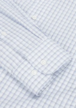 Traveler® Collection Tailored Fit Button-Down Collar Gradient Check Dress Shirt