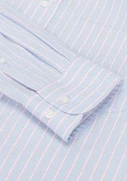 Traveler® Collection Tailored Fit Stripe Dress Shirt