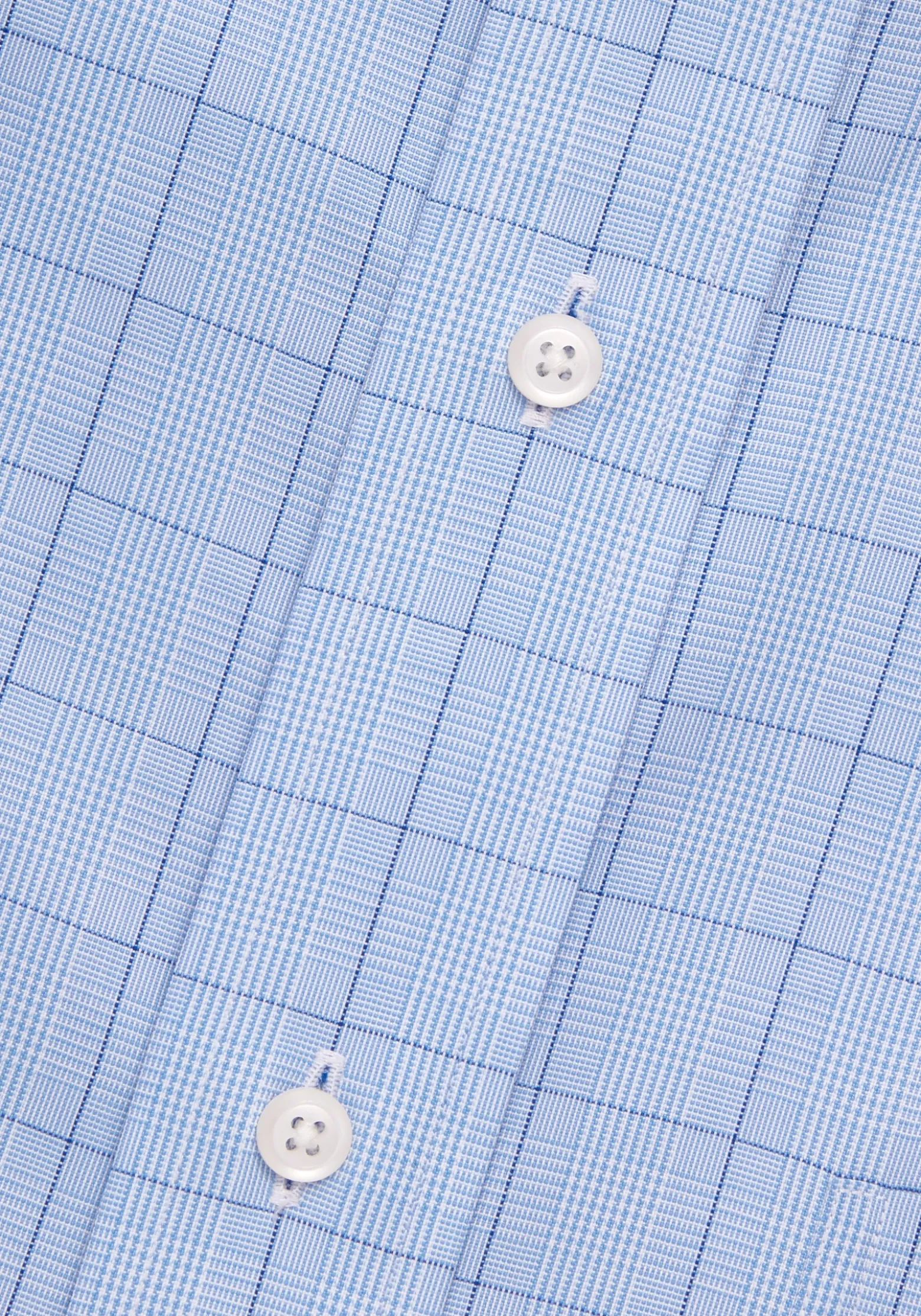 Traveler® Collection Tailored Fit Button-Down Collar Windowpane Dress Shirt