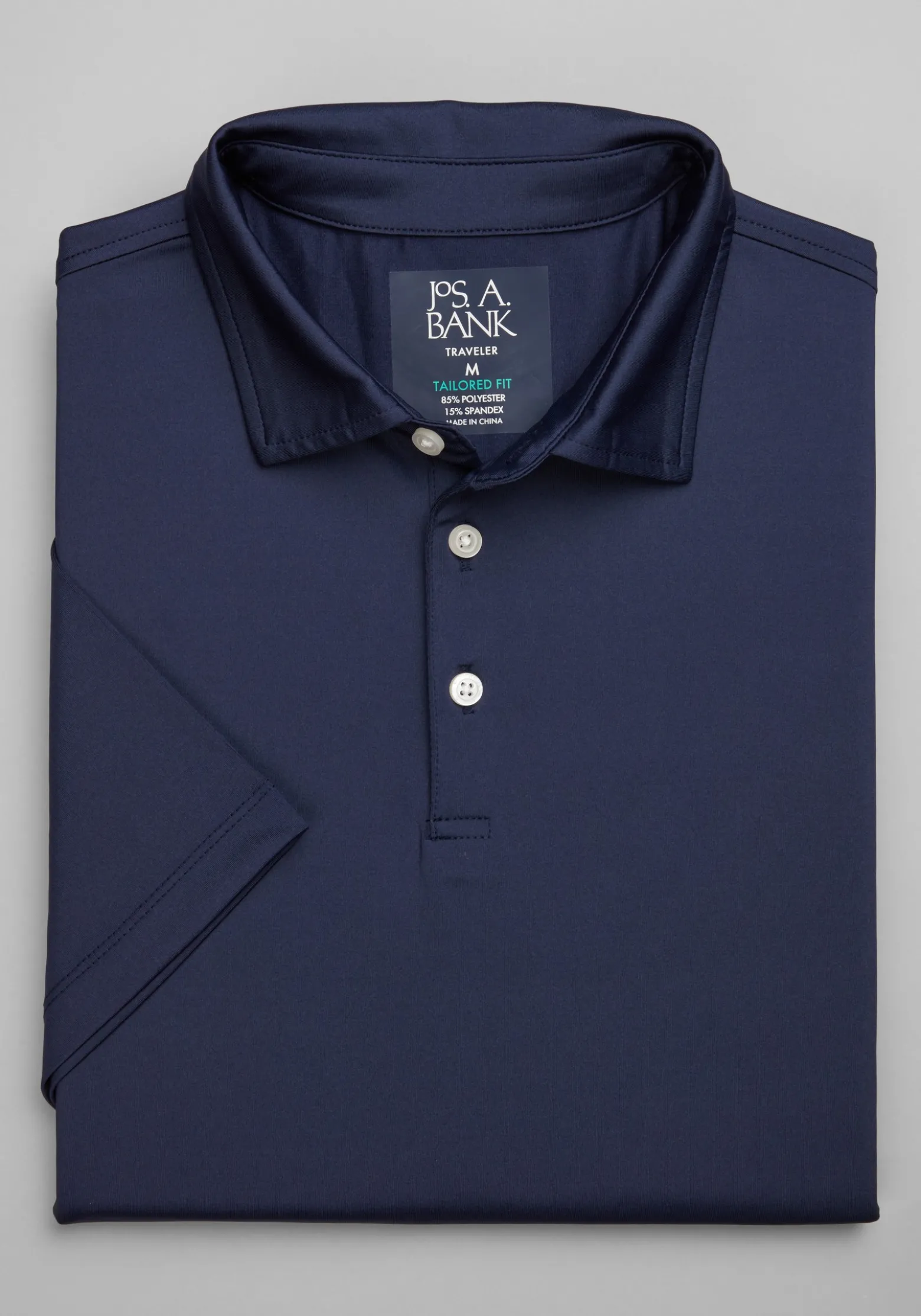 Traveler® Collection Tailored Fit Performance Short Sleeve Polo - Big & Tall