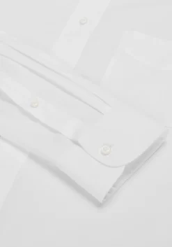 Traveler® Collection Traditional Fit Point Collar Solid Dress Shirt