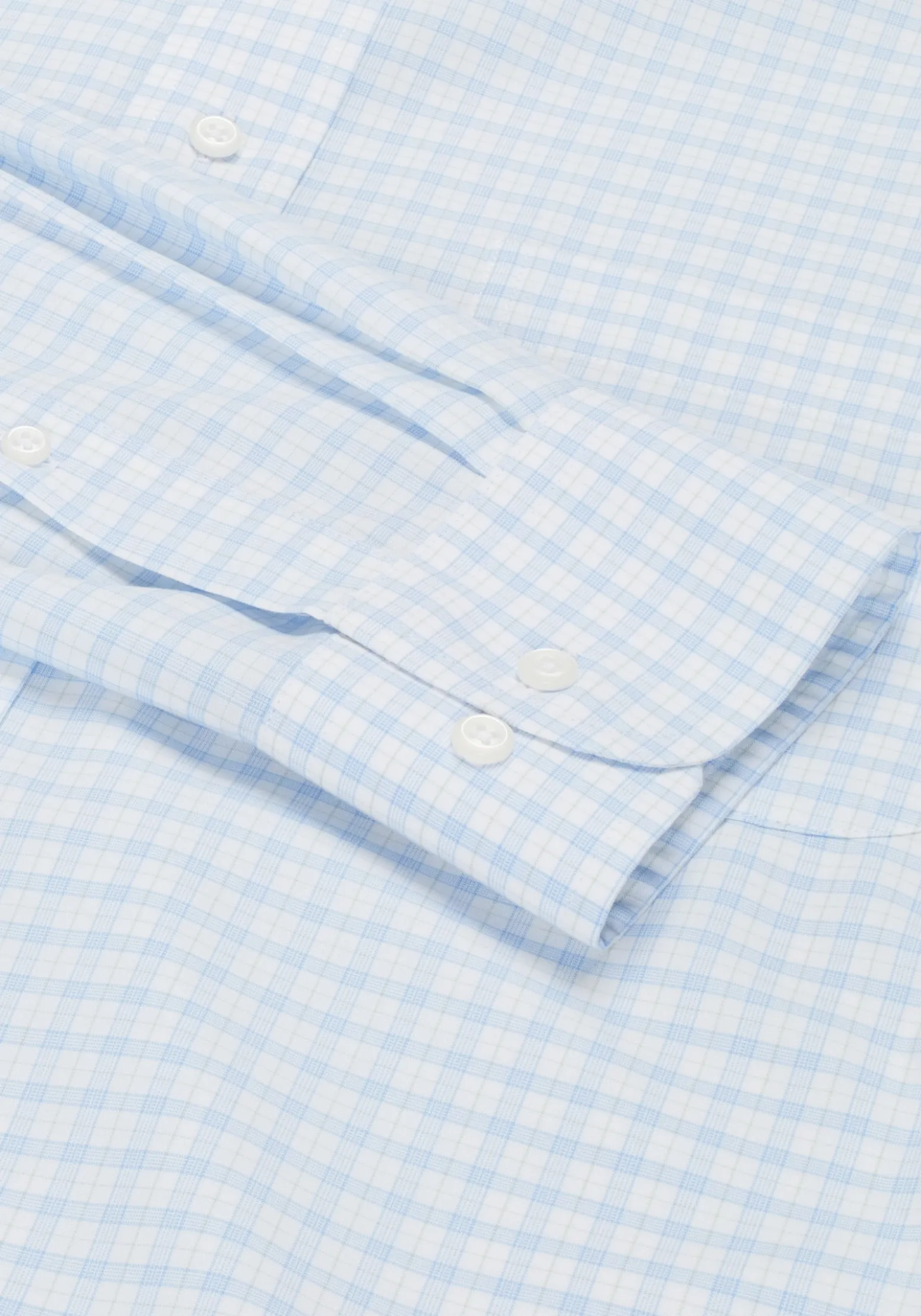 Traveler® Collection Traditional Fit Button-Down Collar Plaid Dress Shirt