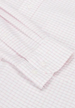 Traveler® Collection Traditional Fit Button-Down Collar Grid Dress Shirt