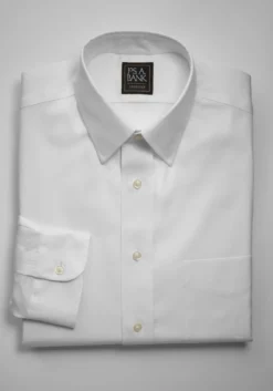 Traveler® Collection Traditional Fit Point Collar Dress Shirt - Big & Tall