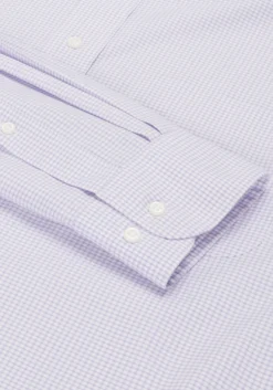 Traveler® Collection Traditional Fit Point Collar Grid Dress Shirt