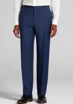Traveler® COOLMOTION Tailored Fit Windowpane Suit Separates Pants - Big & Tall