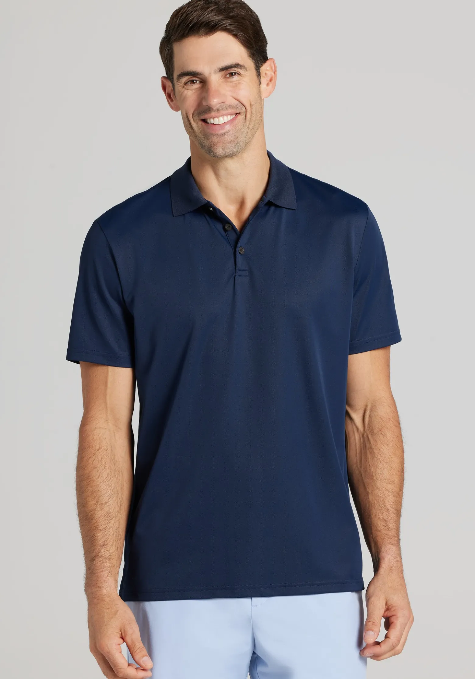 Traveler® COOLMOTION Traditional Fit Short Sleeve Performance Polo - Big & Tall