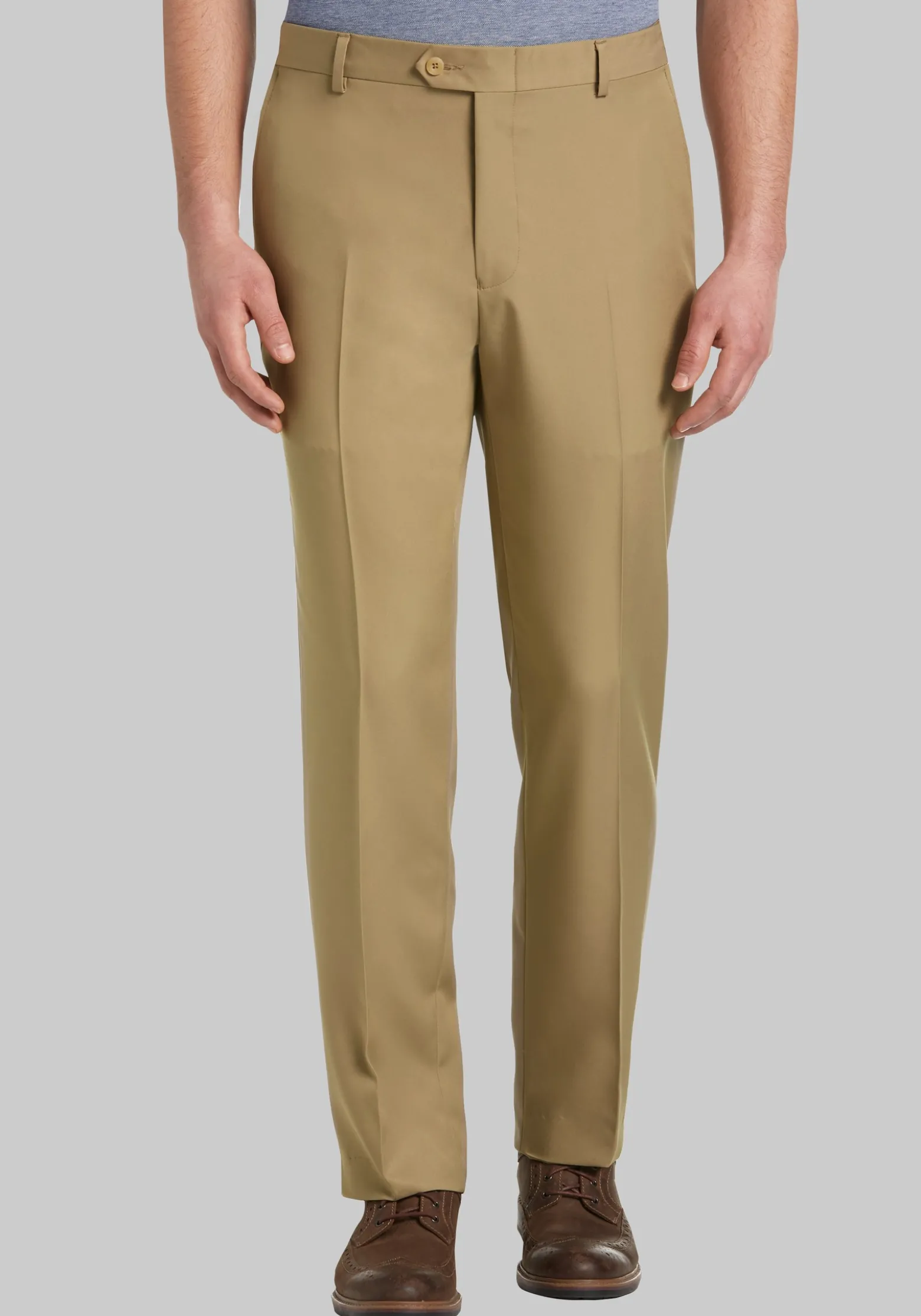Traveler® Performance Tailored Fit Slider Waistband Chinos - Big & Tall