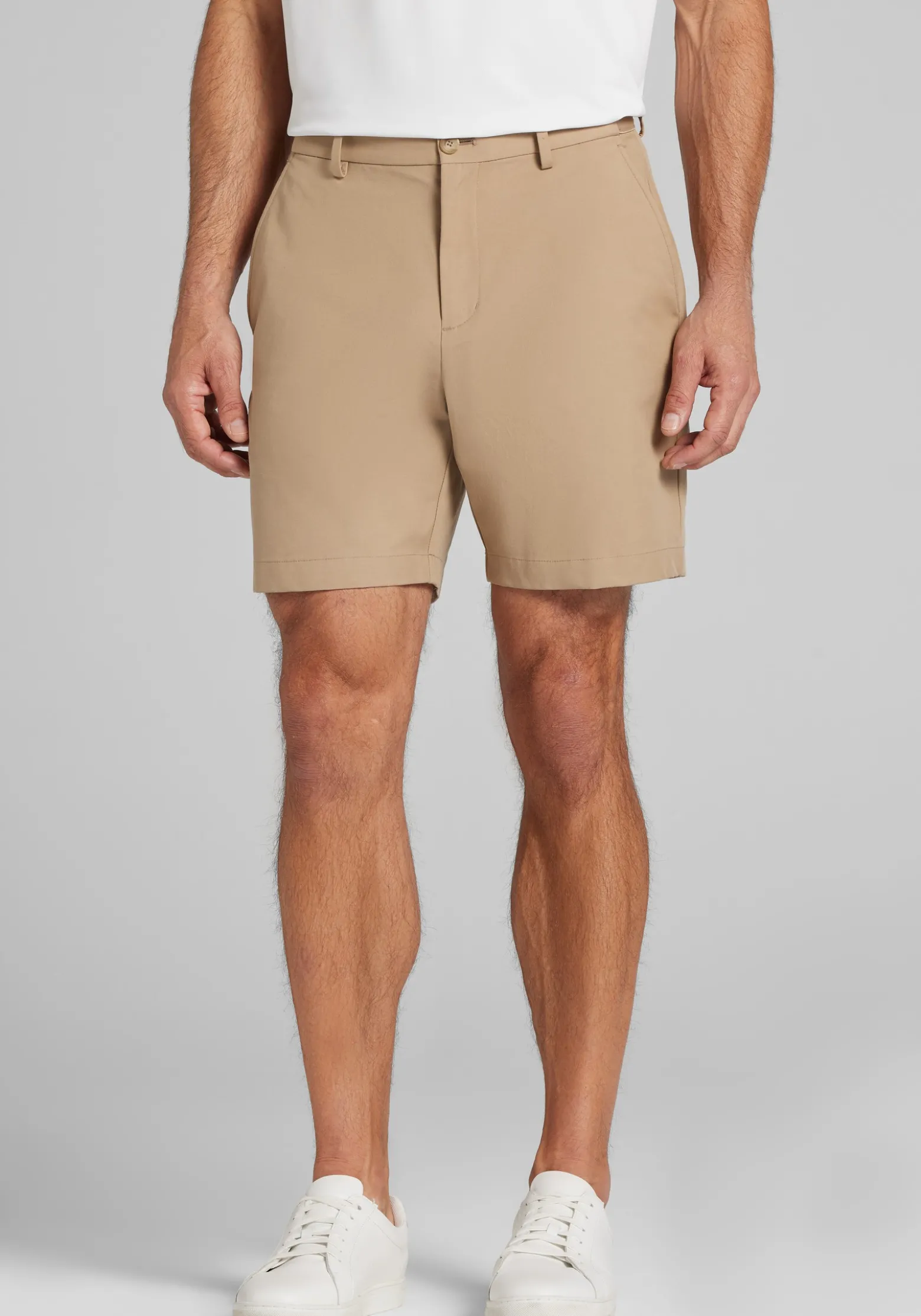 Traveler® Performance Tailored Fit Solid Golf Shorts 7'' CLEARANCE