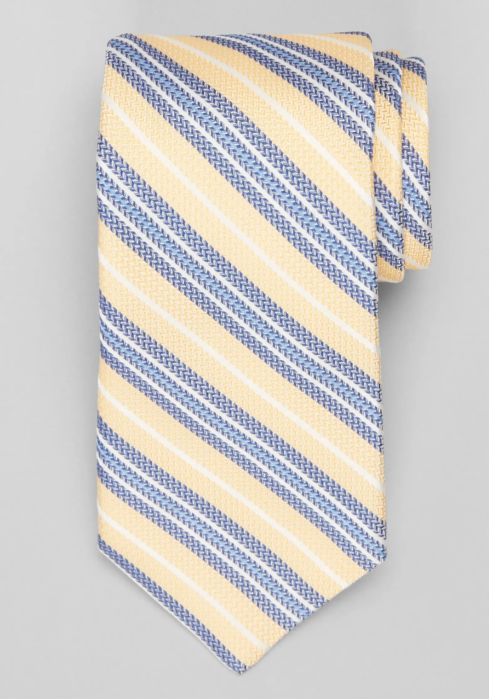 Traveler® Regular Width New Stripe Silk Tie