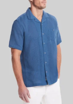 Weatherproof Vintage Traditional Fit Airtex Camp Shirt